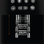 Petit électroménager Expresso broyeur Krups YY3075FD Arabica Noir Silver infinytech Réunion 03