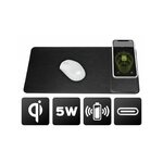Matériels informatique tapis de souris AKASHI ALTMOUSEWIRLBLK avec chargeur à induction infinytech Réunion 01