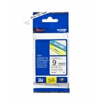 Consommables informatique cassette à ruban pour étiqueteuse BROTHER TZe-221 Noir sur Blanc 9 mm infinytech Réunion 01