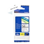 Consommables informatique cassette à ruban BROTHER TZe-261 Noir sur blanc 36mm infinytech Réunion 01