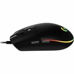 Matériels informatique souris Gaming LOGITECH G102 LIGHTSYNC Noire infinytech Réunion 03