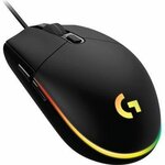 Matériels informatique souris Gaming LOGITECH G102 LIGHTSYNC Noire infinytech Réunion 01