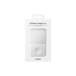 Accessoires téléphonie chargeur sans fil SAMSUNG Charger Duo EP-P4300TWEGWW Blanc infinytech Réunion 04