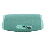 Matériels audio enceinte nomade JBL Charge 5 Turquoise infinytech Réunion 04