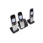 Téléphonie mobile téléphone sans fil DECT PANASONIC Trio KX-TG6823 avec répondeur infinytech Réunion 02