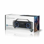 Matériels audio enceinte nomade NEDIS Party Boobox SPBB300BK infinytech Réunion 04