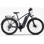 Vélo électrique URBANGLIDE E-Bike M5 Noir Argent infinytech Réunion 01