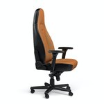 Matériels informatique siège Gamer NOBLECHAIRS ICON CUIR VÉRITABLE COGNAC NOIR infinytech Réunion 03