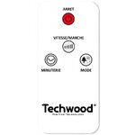 Petit électroménager ventilateur sur pied TECHWOOD TVE-473T Blanc infinytech Réunion 02