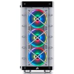 Matériels informatique boitier CORSAIR iCUE 465X RGB Blanc infinytech Réunion 02