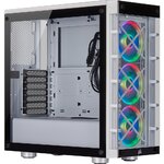 Matériels informatique boitier CORSAIR iCUE 465X RGB Blanc infinytech Réunion 01