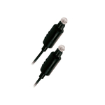 Matériels informatique câble fibre optique APM 416014 Toslink Mâle Mâle 2m Noir infinytech Réunion 01