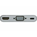 Matériels informatique convertisseur USB 3.1 Type C vers HDMI VGA et CHARGE TYPE C infinytech Réunion 02