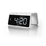 Petit électroménager réveil avec recharge sans fil CALIBER HCG019QI Blanc infinytech Réunion 03