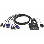 Matériels informatique switch KVM ATEN CS22U VGA USB Multiplateforme infinytech Réunion 01