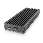 Matériels informatique boitier externe 2.5 USB-C 3.1 Gen2 ICY BOX pour SSD M.2 Nvme M-KEY infinytech Réunion 01