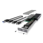 Matériels informatique boitier externe 2.5 USB-C 3.1 Gen2 ICY BOX pour SSD M.2 Nvme M-KEY infinytech Réunion 04