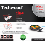 Petit électroménager poêle TECHWOOD TP-20PO 20cm infinytech Réunion 05