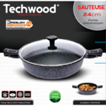 Petit électroménager sauteuse TECHWOOD TP-24SA 24cm infinytech Réunion 03