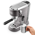 Petit électroménager machine expresso DELONGHI Dedica Metallics EC785.GY infinytech Réunion 02