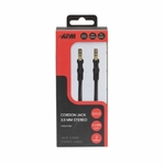 Matériels informatique câble APM 418015 Jack 3.5 Mâle Mâle 2m Noir infinytech Réunion 02