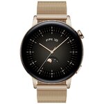 Objets connectés montre connectée HUAWEI Watch GT3 Gold 42mm infinytech Réunion 02