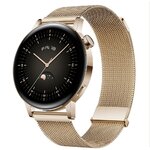 Objets connectés montre connectée HUAWEI Watch GT3 Gold 42mm infinytech Réunion 01