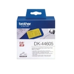 Consommables informatique ruban de papier continu BROTHER DK-44605 Jaune 62mm infinytech Réunion 01