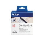 Consommables informatique rouleau de papier continu sans adhésif BROTHER DK-N55224 54mm infinytech Réunion 01