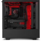 Matériels informatique boitier NZXT H510i Noir Rouge infinytech Réunion 05