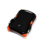 Matériels informatique boitier externe HDD SSD 2.5 USB 3.0 SILICON POWER Armor A30 Noir Orange infinytech Réunion 01