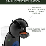 Petit électroménager machine expresso KRUPS PICCOLO XS Noir infinytech Réunion 04