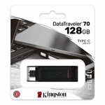 Matériels informatique clé USB Type-C KINGSTON DataTraveler 70 128Go infinytech Réunion 03