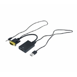 Matériels informatique convertisseur VGA avec audio vers HDMI 17cm infinytech Réunion 01