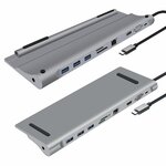 Matériels informatique station d'accueil USB-C WE CONNECT 10 Ports infinytech Réunion 01