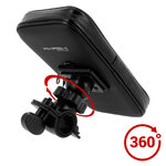 Accessoires téléphonie support smartphone AKASHI ALTBIKEWATERPBLK pour vélo moto trotinnette infinytech Réunion 03