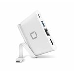 Matériels informatique station d'accueil portable USB-C DICOTA D31730 4-en-1 HDMI infinytech Réunion 01