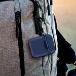 Accessoires audio coque anti-chocs AKASHI ALTAIRPODBLU pour AirPod 1 et 2 Bleu Marine infinytech Réunion 04