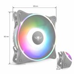 Matériels informatique ventilateur SPIRIT of GAMER AIRFORCE SERIES DUAL RGB 120mm infinytech Réunion 04