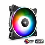 Matériels informatique ventilateur SPIRIT of GAMER AIRFORCE SERIES DUAL RGB 120mm infinytech Réunion 01