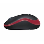 Matériels informatique souris compacte LOGITECH M185 Sans Fil Rouge infinytech Réunion 09