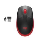 Matériels informatique souris LOGITECH M190 Sans Fil Rouge infinytech Réunion 06