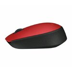 Matériels informatique souris LOGITECH M171 Sans Fil Rouge infinytech Réunion 08