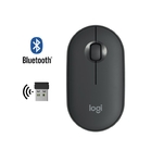 Matériels informatique Souris Souris LOGITECH Pebble M350 Sans Fil Graphite infinytech Réunion 07