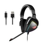 Matériels informatique casque micro ASUS RoG Delta Filaire Noir RGB infinytech Réunion 09