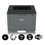 Matériels informatique Laser Mono BROTHER HL-L5200DW Wi-Fi Réseau infinytech Réunion 17