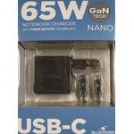 Matériels informatique chargeur universel BLUESTORK 65W PW-NB-65-C-GAN USB-A et USB-C infinytech Réunion 06
