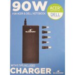 Matériels informatique chargeur universel BLUESTORK 90W pour ACER et DELL infinytech Réunion 06