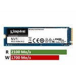 Matériels informatique disque SSD M.2 NVMe KINGSTON NV1 500 Go infinytech Réunion 21