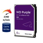 Matériels informatique HDD 3.5 WESTERN DIGITAL Purple WD60PURZ 6 To infinytech Réunion 25